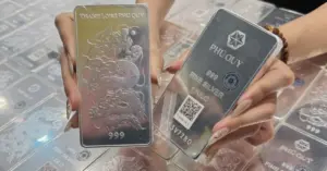 Giá bạc hôm nay tăng mạnh, áp sát mốc 90 triệu đồng mỗi kg