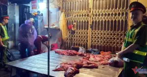Kiểm tra thịt bò vỉa hè