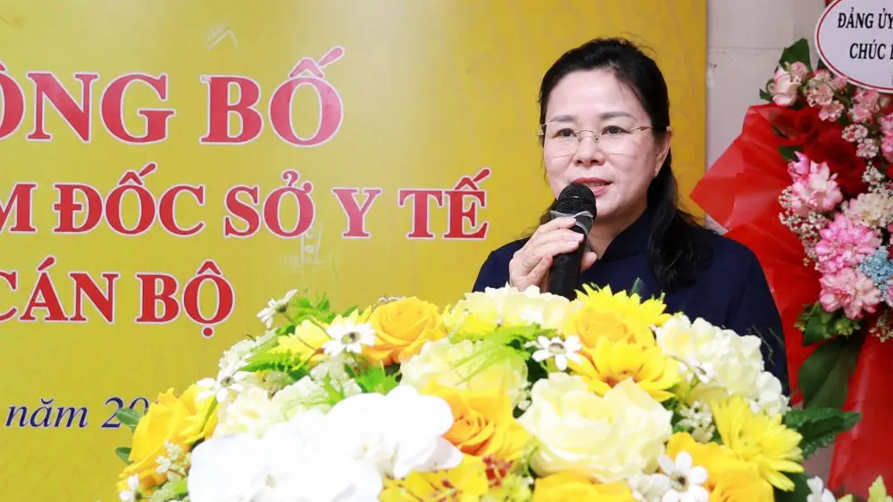 Nghệ An bổ nhiệm Giám đốc Bệnh viện Phục hồi chức năng, kiện toàn công tác lãnh đạo ngành y tế địa phương.