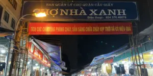 Hà Nội lên kế hoạch di dời, giải tỏa chợ Nhà Xanh ở Cầu Giấy. Xem chi tiết phương án và lộ trình thực hiện mới nhất.