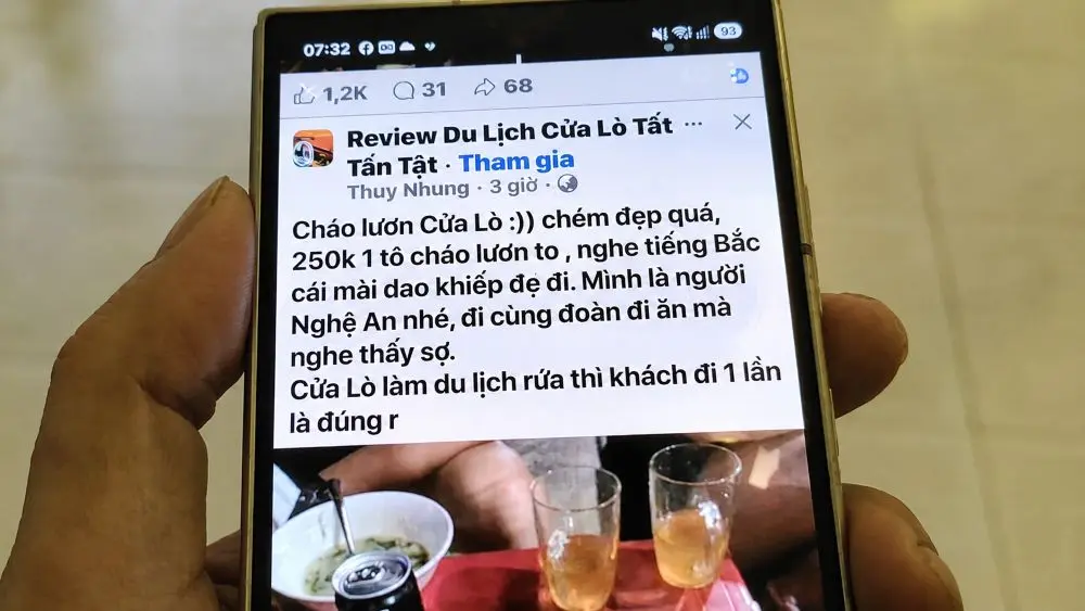 Vụ bát cháo lươn giá 250.000 đồng ở Cửa Lò gây tranh cãi, chủ quán lên tiếng và cơ quan chức năng vào cuộc xác minh.