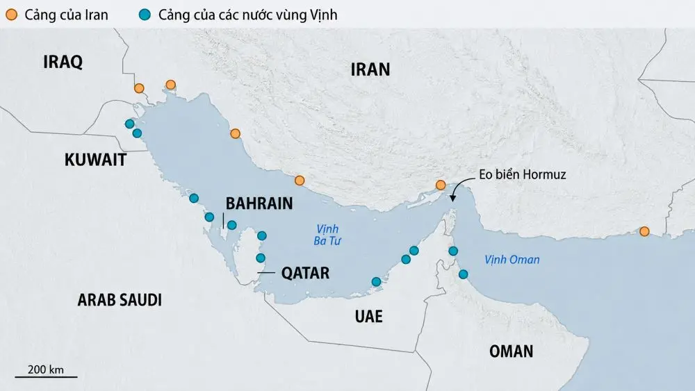 Mỹ không kích Iran ngày thứ 10 liên tiếp, căng thẳng quanh eo biển Hormuz leo thang và làm dấy lên lo ngại về an ninh khu vực.