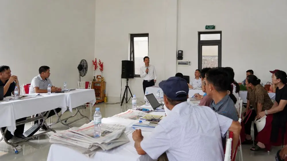 Khách hàng dự án TNR Stars Thái Hòa phản ánh đã thanh toán 95% tiền mua đất nhưng chờ sổ đỏ suốt 4 năm, xem diễn biến vụ việc.
