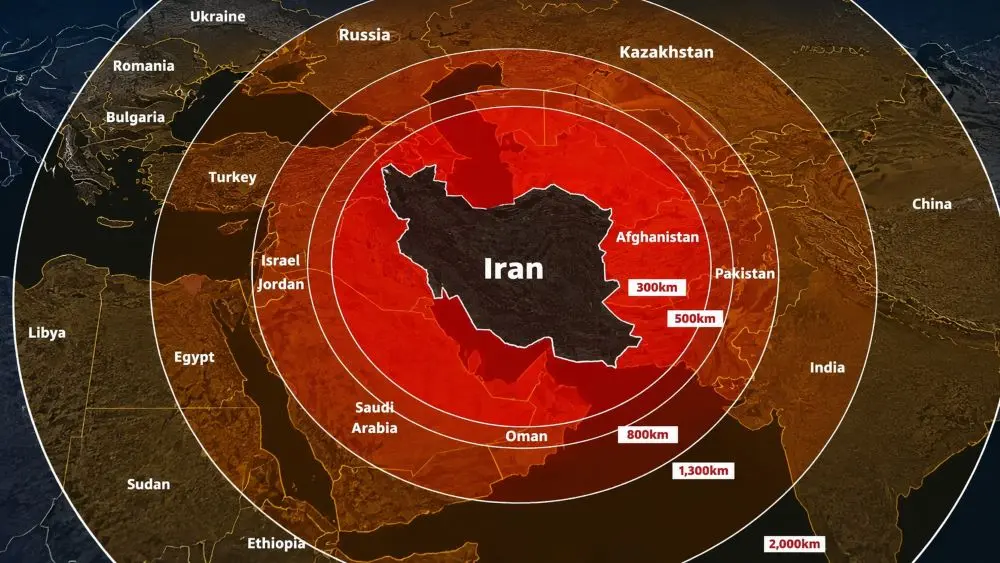 Iran phóng loạt tên lửa nhằm vào lực lượng Mỹ ở Trung Đông. Xem diễn biến mới và đánh giá về tầm bắn các loại tên lửa Iran.