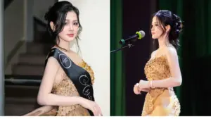 Nữ sinh Trường Đại học Vinh Trần Lê Trúc Chi mang khát vọng lan tỏa văn hóa xứ Nghệ khi tham gia Hoa hậu Việt Nam 2026.