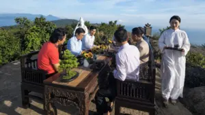 Ra mắt tour thưởng trà tại Đỉnh Bàn Cờ mang đến trải nghiệm du lịch mới giữa thiên nhiên Đà Nẵng, thu hút du khách khám phá.
