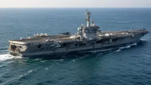 Tàu sân bay Mỹ rút khỏi Đông Á, khiến khu vực có nguy cơ xuất hiện khoảng trống an ninh trong bối cảnh cạnh tranh Mỹ - Trung gia tăng.