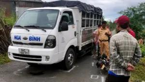 Vụ tai nạn khiến nữ sinh 14 tuổi ở Vĩnh Long tử vong hé lộ việc người thân tài xế gọi hơn 20 cuộc cho một lãnh đạo công an.