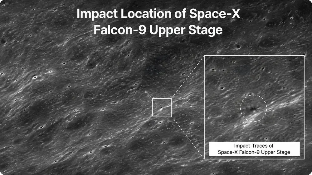 Hố va chạm do tên lửa SpaceX trên Mặt Trăng cho thấy những rủi ro thực tế khi hoạt động và xây dựng khu định cư trên Mặt Trăng.