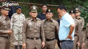 Thủ tướng Thái Lan thị sát hiện trường vụ án khiến 5 người thiệt mạng tại Chonburi, đồng thời gửi lời xin lỗi tới người dân Nga.