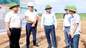 Cao tốc Vinh - Thanh Thủy là một trong những dự án trọng điểm được Nghệ An tập trung tháo gỡ vướng mắc, đẩy nhanh tiến độ triển khai.