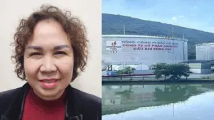 Bà Chu Thị Thành bị cáo buộc tham ô hơn 79 tỷ đồng liên quan quỹ bình ổn giá xăng dầu của Tập đoàn Thiên Minh Đức.