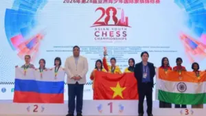 Kỳ thủ nhí Phương Anh, 11 tuổi, ghi dấu ấn với chuỗi thành tích nổi bật từ đấu trường quốc gia đến cờ vua trẻ châu Á.