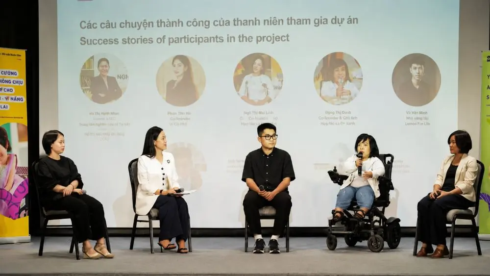Đặng Thị Kim Oanh vượt mặc cảm, kết nối nguồn lực và trao sinh kế, giúp người khuyết tật tự tin tạo giá trị cho gia đình, cộng đồng.