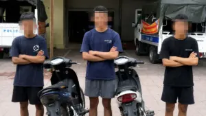 Công an Nghệ An bắt 3 đối tượng trộm xe mô tô, thu giữ tang vật phục vụ điều tra. Xem diễn biến và phương thức gây án.
