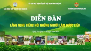 Nghệ An tháo gỡ điểm nghẽn, thúc đẩy phát triển ngành dược liệu bền vững, nâng giá trị sản phẩm và tạo sinh kế cho người dân.