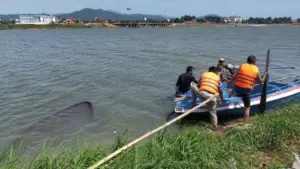 Hai người tử vong do đuối nước khi chèo xuồng thả lưới bắt cá trên sông Lại Giang, Gia Lai. Chi tiết vụ việc đang được làm rõ.