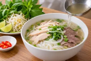 Huyết áp cao vẫn có thể ăn phở vào buổi sáng nếu chú ý lượng nước dùng và gia vị. Xem thêm những lựa chọn phù hợp cho bữa sáng.