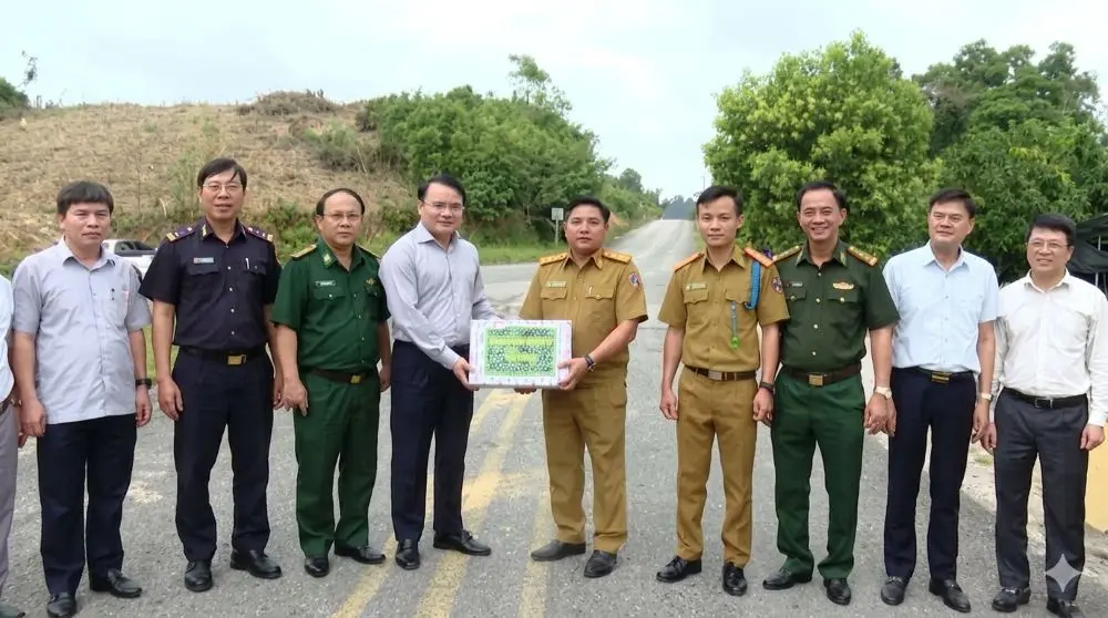 Nghệ An khảo sát, rà soát quy hoạch khu vực cửa khẩu phụ Thông Thụ, nhằm đánh giá hiện trạng và định hướng quy hoạch khu vực.