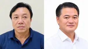 Nguyễn Huy Ngọc và Lê Đình Thanh Sơn bị khởi tố, bắt tạm giam trong vụ án liên quan Công ty Y tế Việt Mỹ.
