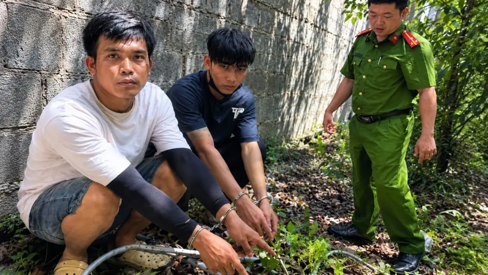 Đặng Quốc Tín và Trương Ngọc Minh bị khởi tố, bắt tạm giam để điều tra vụ cắt trộm dây điện trên cao tốc Biên Hòa - Vũng Tàu.