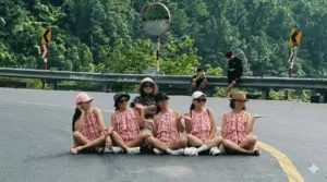 Vụ 6 phụ nữ chụp ảnh giữa khúc cua đèo Hải Vân gây chú ý, gợi lại nhiều vụ tạo dáng phản cảm, tiềm ẩn nguy cơ mất an toàn giao thông.