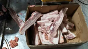 Thịt đông lạnh nhập khẩu giá siêu rẻ tràn ngập các kho sỉ và chợ đầu mối. Tìm hiểu thực trạng, chất lượng và nguồn gốc thịt nhập hiện nay.