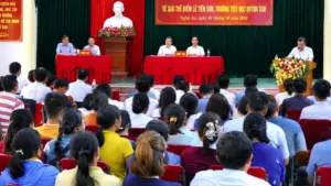 127 học sinh Tiến Sơn nghỉ học sau 4 tuần. Nhà trường gửi tâm thư, mong phụ huynh đưa các em trở lại trường.