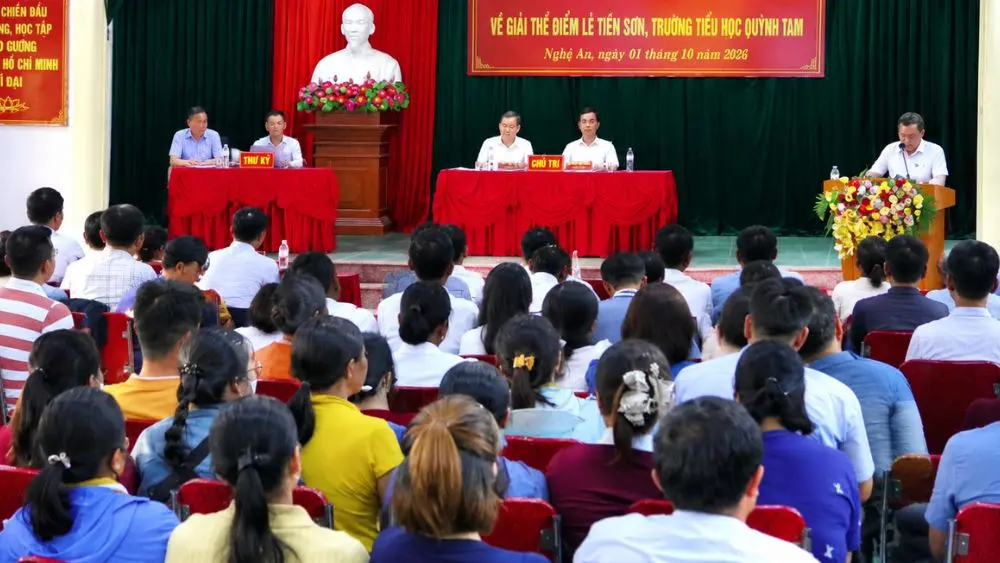 127 học sinh Tiến Sơn nghỉ học sau 4 tuần. Nhà trường gửi tâm thư, mong phụ huynh đưa các em trở lại trường.