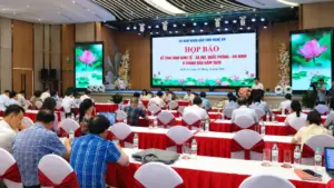Nghệ An tổ chức họp báo về tình hình kinh tế - xã hội, quốc phòng - an ninh 9 tháng năm 2026, với nhiều nội dung được báo chí quan tâm.