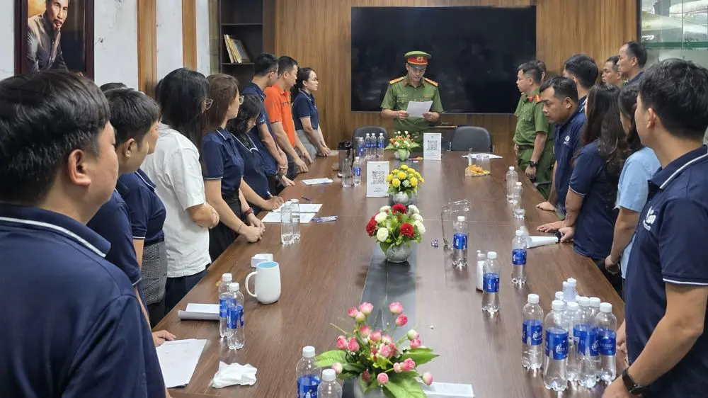 Công an Bắc Ninh khởi tố 10 bị can liên quan vụ sửa kết quả quan trắc môi trường, biến thông số vượt chuẩn thành đạt chuẩn.