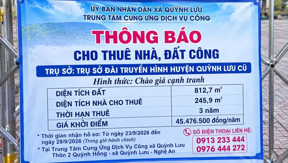 Nghệ An siết chặt quản lý, khai thác nhà đất dôi dư sau sắp xếp, xử lý nghiêm tình trạng chây ì, nhũng nhiễu, trục lợi tài sản công.