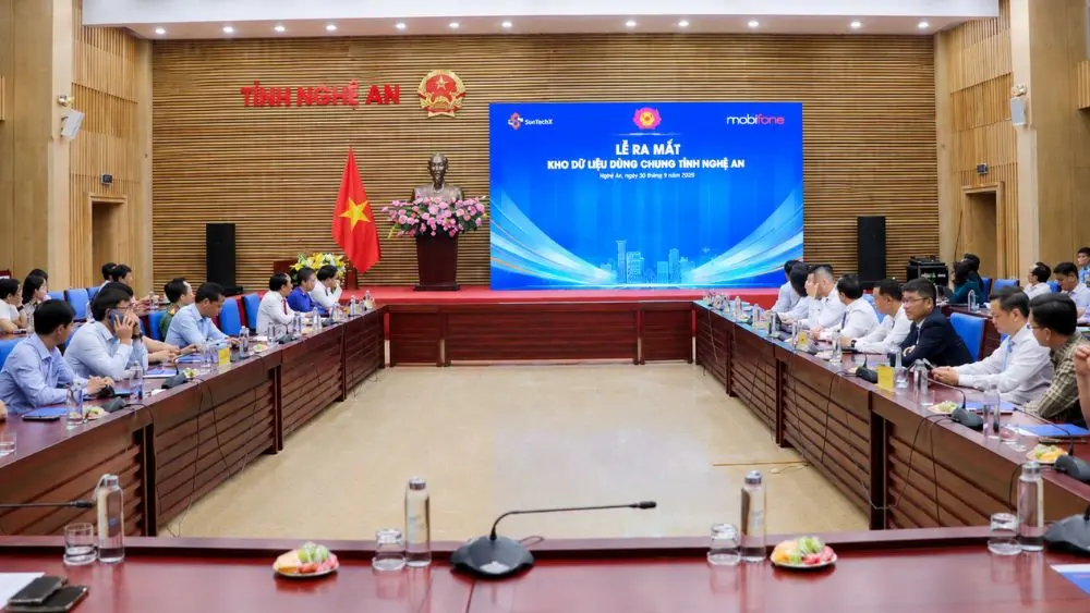 Nghệ An đưa Kho dữ liệu dùng chung và Nền tảng phân tích, điều hành tỉnh vào vận hành thử nghiệm, từng bước kết nối dữ liệu.