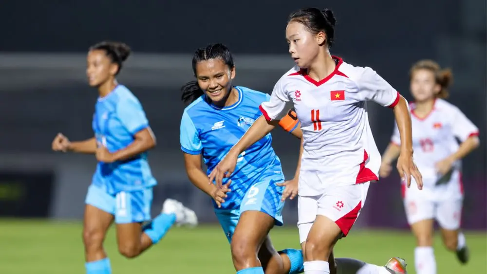 U17 nữ Việt Nam thắng Quần đảo Bắc Mariana 20-0 tại vòng loại U17 nữ châu Á 2027, lập kỷ lục thắng đậm nhất lịch sử bóng đá nữ nước nhà.