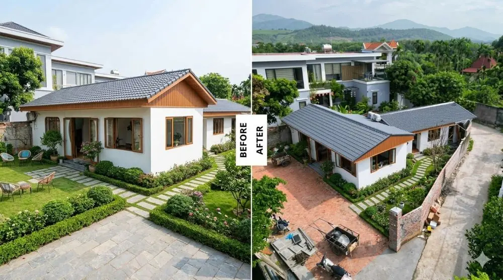 Vợ chồng ở Quảng Ninh chi 380 triệu đồng cải tạo khu trọ bỏ hoang 10 năm thành ngôi nhà tiện nghi, ấm cúng theo mong muốn.