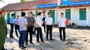 Nghệ An tổ chức đối thoại với phụ huynh vụ 127 học sinh chưa trở lại trường sau phương án giải thể điểm lẻ Tiến Sơn.